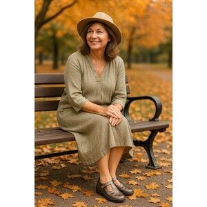 SAS Tripad Comfort Siesta Mary Jane Shoes Women’s 8.5 S Bronze Metallic Leather